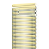 Slang Transpar PU AS - transparante PVC slang met witte harde PVC spiraal en PU binnenwand en static wire